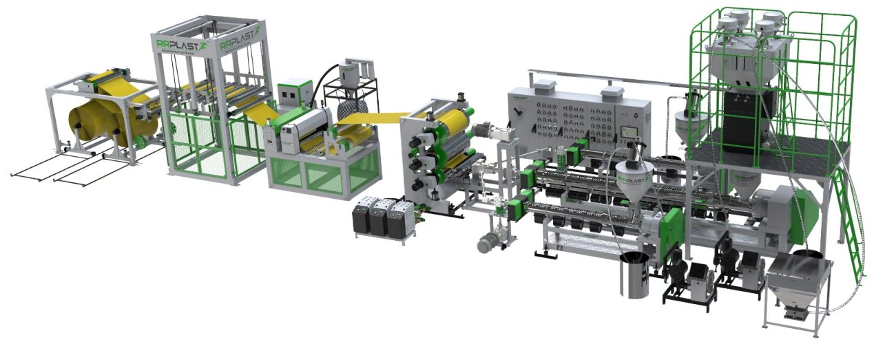 PP PS Sheet Extrusion Line